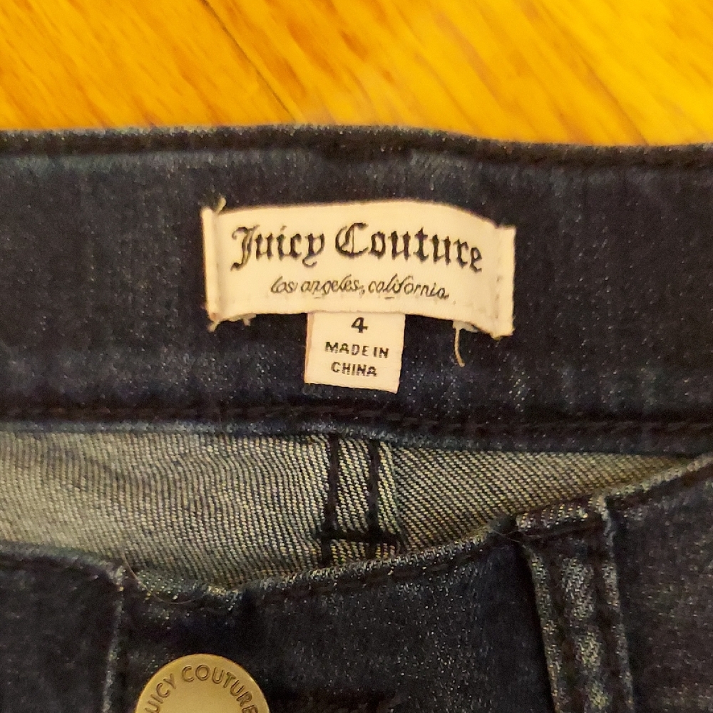 Juicy Couture Indigo Denim Jeans